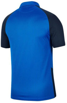 Nike Heren trophy iv poloshirt Blauw - S