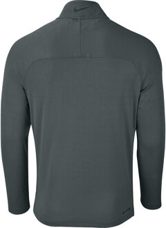 Nike Heren Vapor Half Zip Top (Donker rookgrijs/zwart)