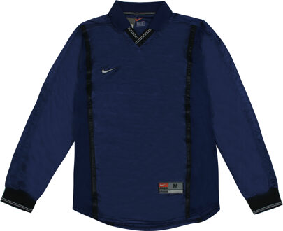 Nike Heren Voetbaltrui Satijn Sport Top Navy 160740 410 - maat S