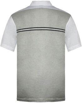 Nike Heren Wit/Beige Poloshirt Veelkleurig