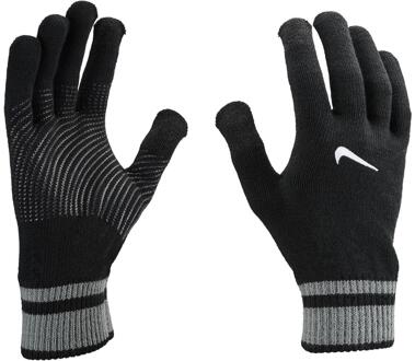Nike Herfst Grijze Gebreide Handschoenen (Zwart) - M