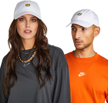 Nike Heritage 86 Petten Unisex - Wit - Maat 38 - 42 White