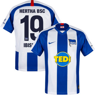Nike Hertha BSC Shirt Thuis 2019-2020 + Ibsevic 19 - L