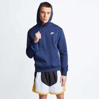 Nike Hoodie met logoborduring Donkerblauw - XS