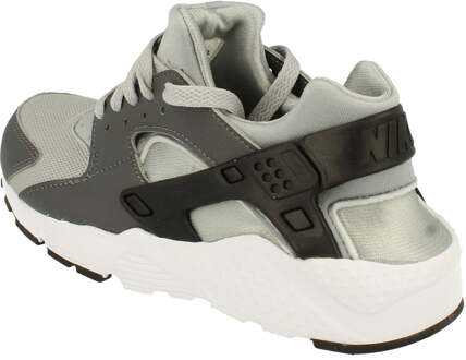 Nike Huarache Run Gs Grijze Sneakers - maat EU 37 / UK 4 Grijs