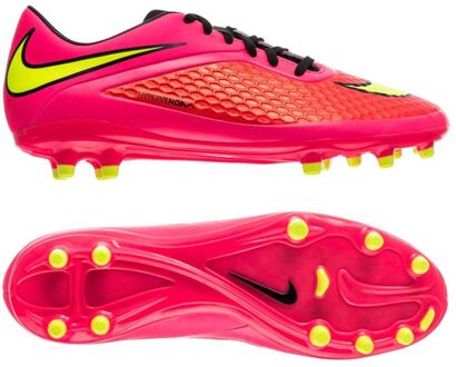 Nike Hypervenom Phelon FG - Veldvoetbalschoenen - Volwassenen - Maat 42 - Hyper Punch/ Zwart/ Volt Geel