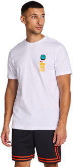 Nike Icon T-shirts Heren - Wit - Maat S White