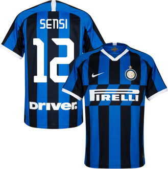 Nike Inter Milan Shirt Thuis 2019-2020 + Sensi 12 (Fan Style) - L