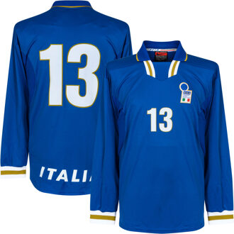 Nike Italië Shirt Thuis 1996-1998 (Lange Mouwen) + 13 - XL