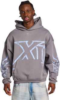 Nike JA Hoodies Heren - Grijs - Maat M - Katoen Fleece Grey