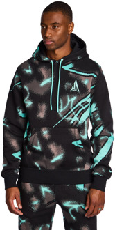 Nike Ja Morant Hoodies Heren - Groen - Maat XXL - Katoen Fleece Green