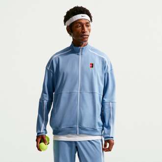 Nike Jannik Sinner Court Heritage Trainingsjack Heren lichtblauw - XS,S,M,L,XL,XXL