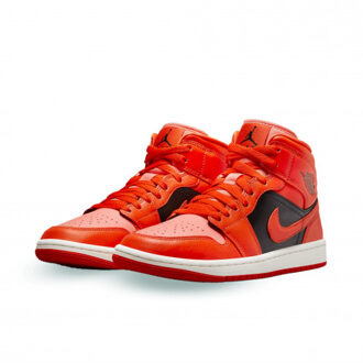 Nike Jordan 1 mid se crimson bliss - maat 40 Oranje