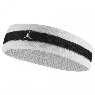 Nike Jordan Badstof Hoofdband (Wit/zwart)