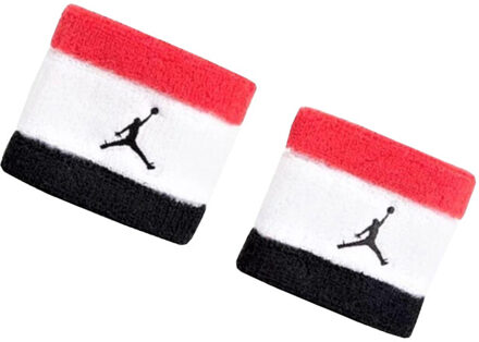 Nike Jordan badstof polsband (set van 2) - maat One size Wit