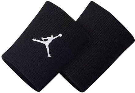 Nike Jordan jumpman polsband (set van 2) - maat One size Zwart