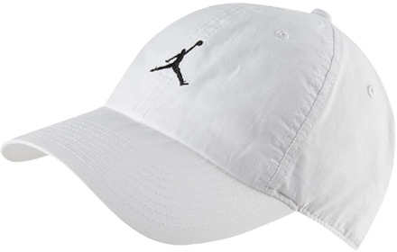 Nike Jordan Witte Hoed Nike , White , Heren - ONE Size