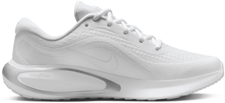 Nike Journey Run Sneakers Dames - Wit - Maat 40 - Mesh/Synthetisch White