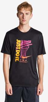 Nike Just Do It T-shirts Heren - Zwart - Maat M Black