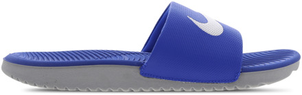 Nike Kawa badslippers kobaltblauw/wit - 37.5