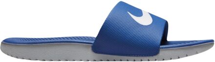 Nike Kawa badslippers kobaltblauw/wit - 38.5