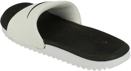 Nike kawa slippers wit/zwart kinderen - 31