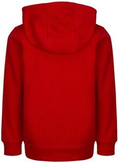 Nike Kinder/Kids Club HBR pull over Hoodie (Rood/zwart)