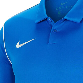 Nike Kinder/kids park 20 dri-fit poloshirt - maat 128 Blauw