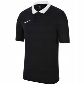 Nike Kinder/kids park 20 dri-fit poloshirt met korte mouwen Zwart - 128