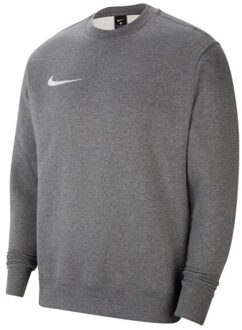 Nike Kinder/kids park 20 fleece sweatshirt met ronde hals - maat S Grijs