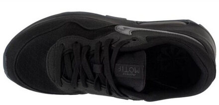 Nike Kinderen/kinderen air max motief suède trainers - maat 39 Zwart