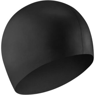 Nike Kinderen/kinderen siliconen badmuts Zwart - One size