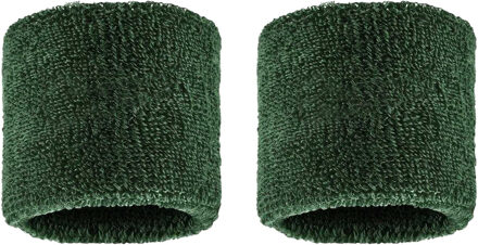 Nike Klassieke Swoosh Zweetband (Set van 2) (Groen/Wit)