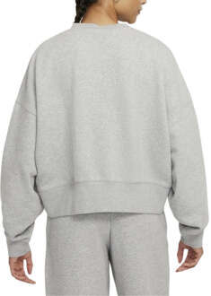 Nike klein Swoosh-logo effen grijs sweatshirt