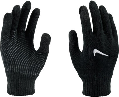 Nike Knit Tech and Grip Touch Gloves 3.0 Junior zwart - S-M