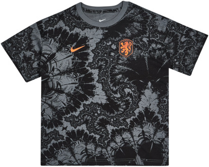 Nike Knvb Aop T-shirts Kinder - Grijs - Maat 137 - 147 CM - Poly Jersey Grey