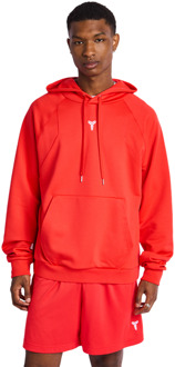 Nike Kobe Hoodies Heren - Rood - Maat S - Katoen Fleece Red