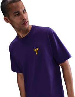 Nike Kobe T-shirts Heren - Paars - Maat XL - Katoen Jersey Purple