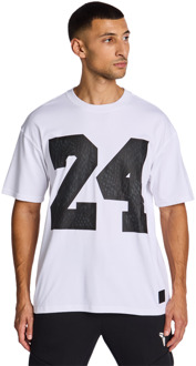 Nike Kobe T-shirts Heren - Wit - Maat XL - Katoen Jersey White