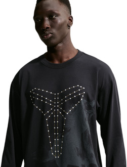 Nike Kobe T-shirts Heren - Zwart - Maat M - Katoen Jersey Black