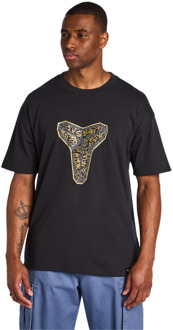 Nike Kobe T-shirts Heren - Zwart - Maat S - Katoen Jersey Black
