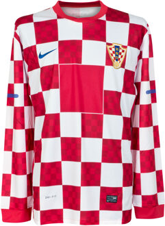 Nike Kroatië Authentic Shirt Thuis 2010-2012 (Lange Mouwen) - XXL