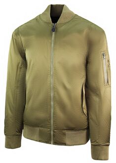 Nike Lange Mouw Zip Up Khaki Heren Bomber Jacket 443877 212 - maat S Kaki