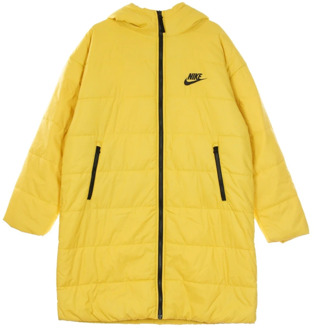 Nike Lange Sportswear Core Parka Nike , Yellow , Dames - M