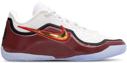 Nike LeBron Sneakers Heren - Wit - Maat 43 - Mesh/Synthetisch White