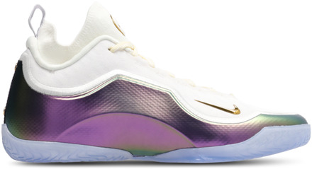 Nike LeBron Sneakers Heren - Wit - Maat 44.5 - Mesh/Synthetisch White