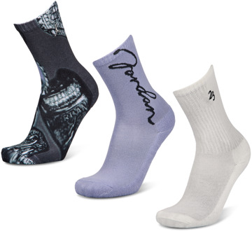 Nike LeBron Sokken Unisex - Zwart - Maat 35 - 38 - Poly (Polyester) Black