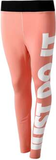 Nike Leg A See Just Do It Tight Dames koraal - XS,S,M,L,XL