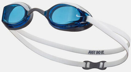 Nike Legacy zwembril voor volwassenen Wit - One size