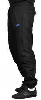 Nike Lichtgewicht geweven trainingsbroek voor heren, zwart/blauw - maat